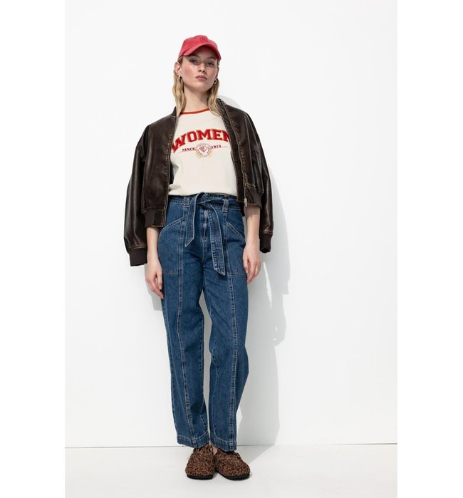 T-shirt 1975 Femme - Naturel Imprime