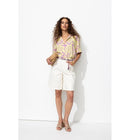 Chemise Imprimée Femme - Violet Imprime