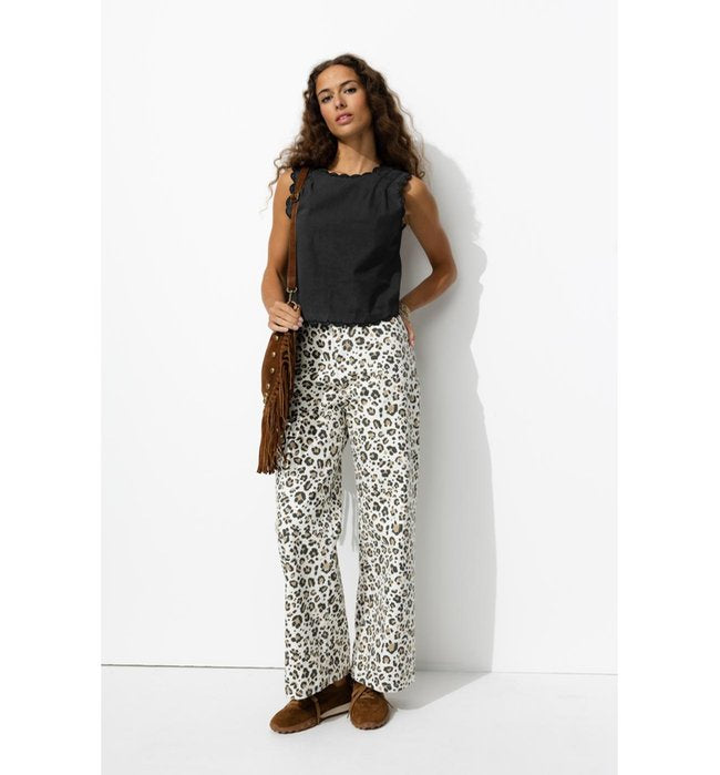 Top Court Recto/verso Femme - Gris Uni Fonce