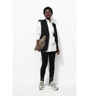 Chemise Brodée dans le Dos - Blanc Uni Clair