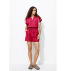Blouse Rayée en Coton Femme - Multicolore Raye