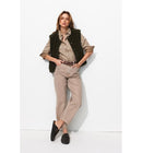 Chemise en Lyocell Femme - Naturel Uni Clair