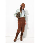 Chemise Oversize Rayée Femme - Naturel Raye