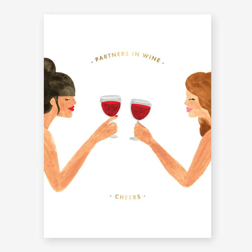 Poster Partners In Wine