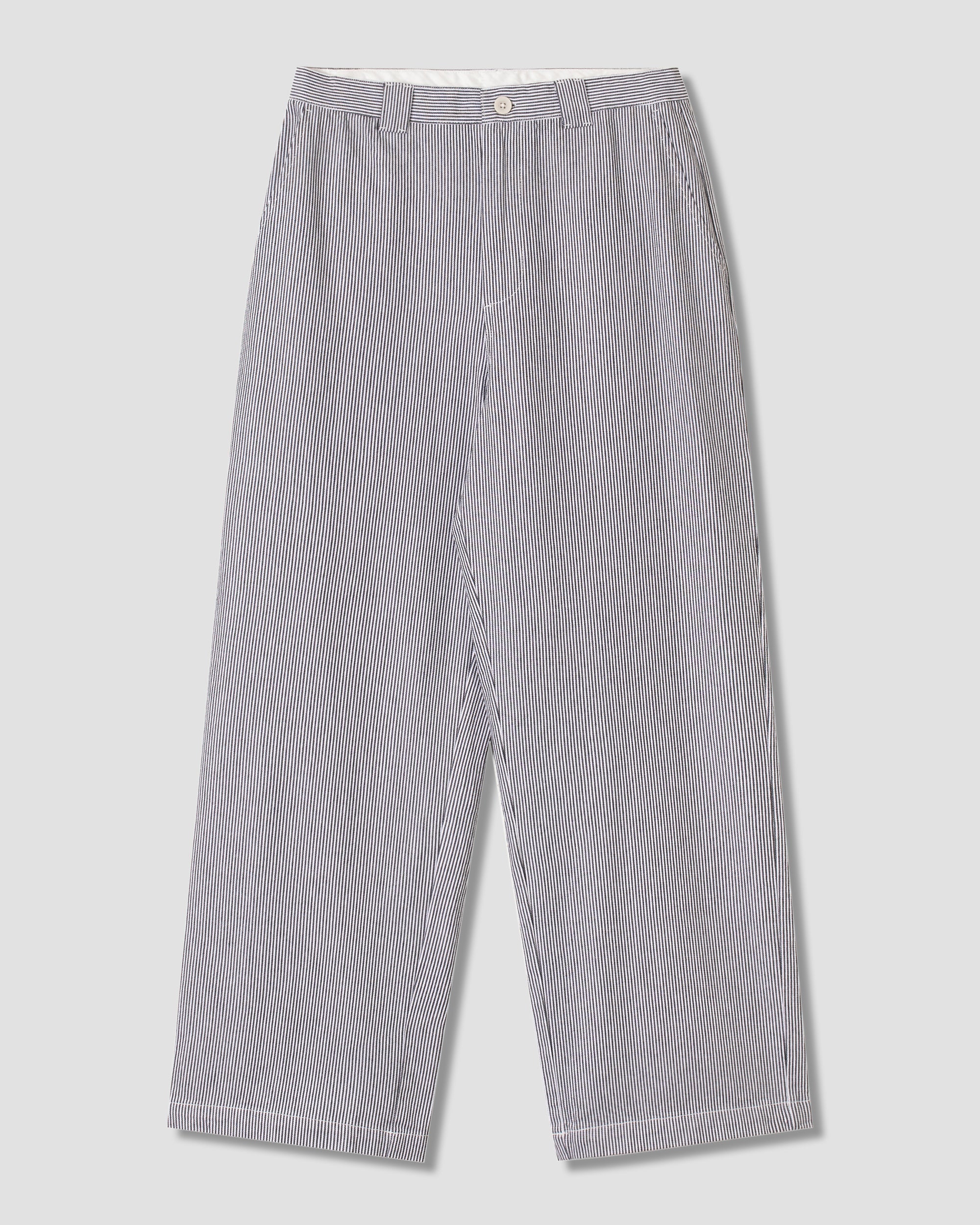 A Pant - Aged Hickory Stripe