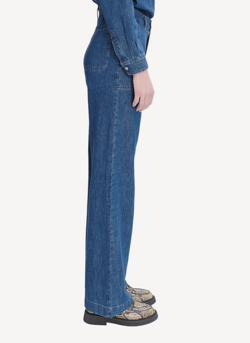 APC - Jean Seaside - Indigo Delave - Femme