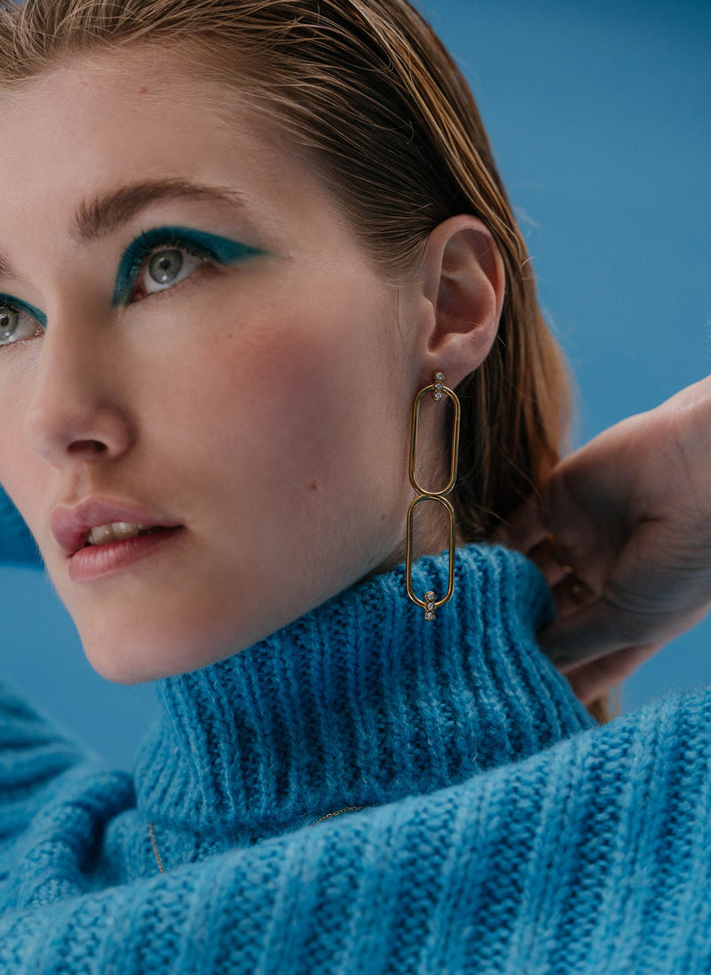 Boucles D'Oreilles Pendantes Aphia