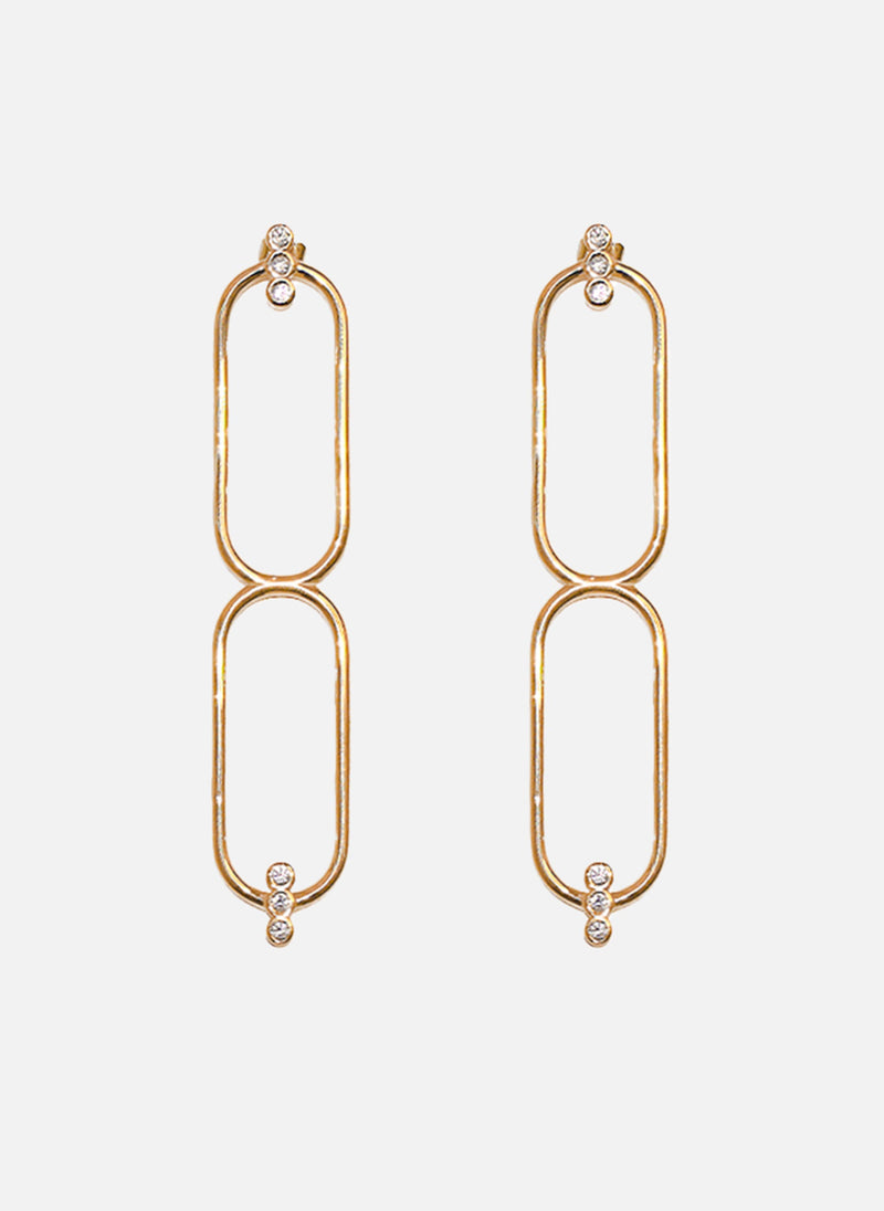 Boucles D'Oreilles Pendantes Aphia