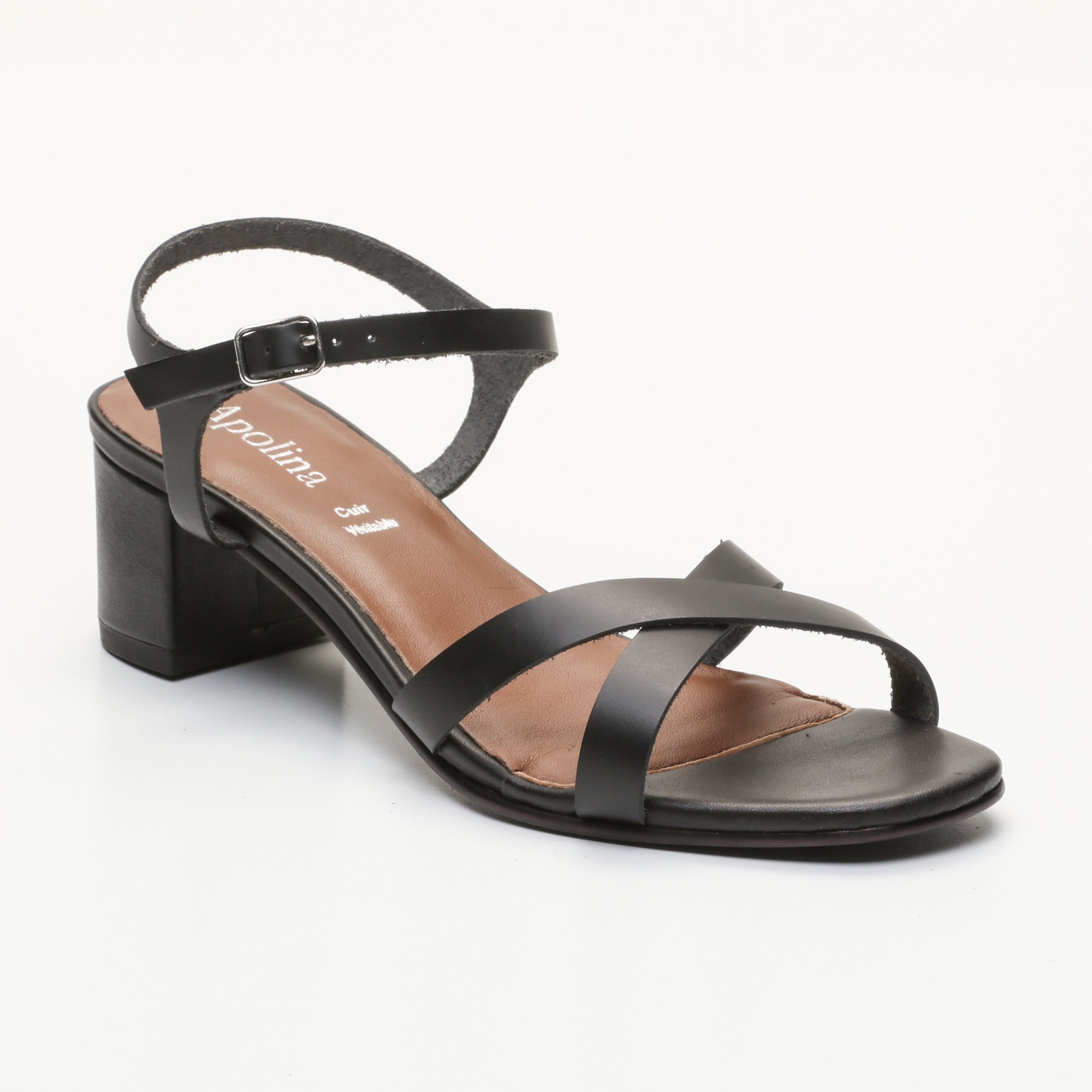 Apolina - Sandalias de tacón Elvyne - Negro