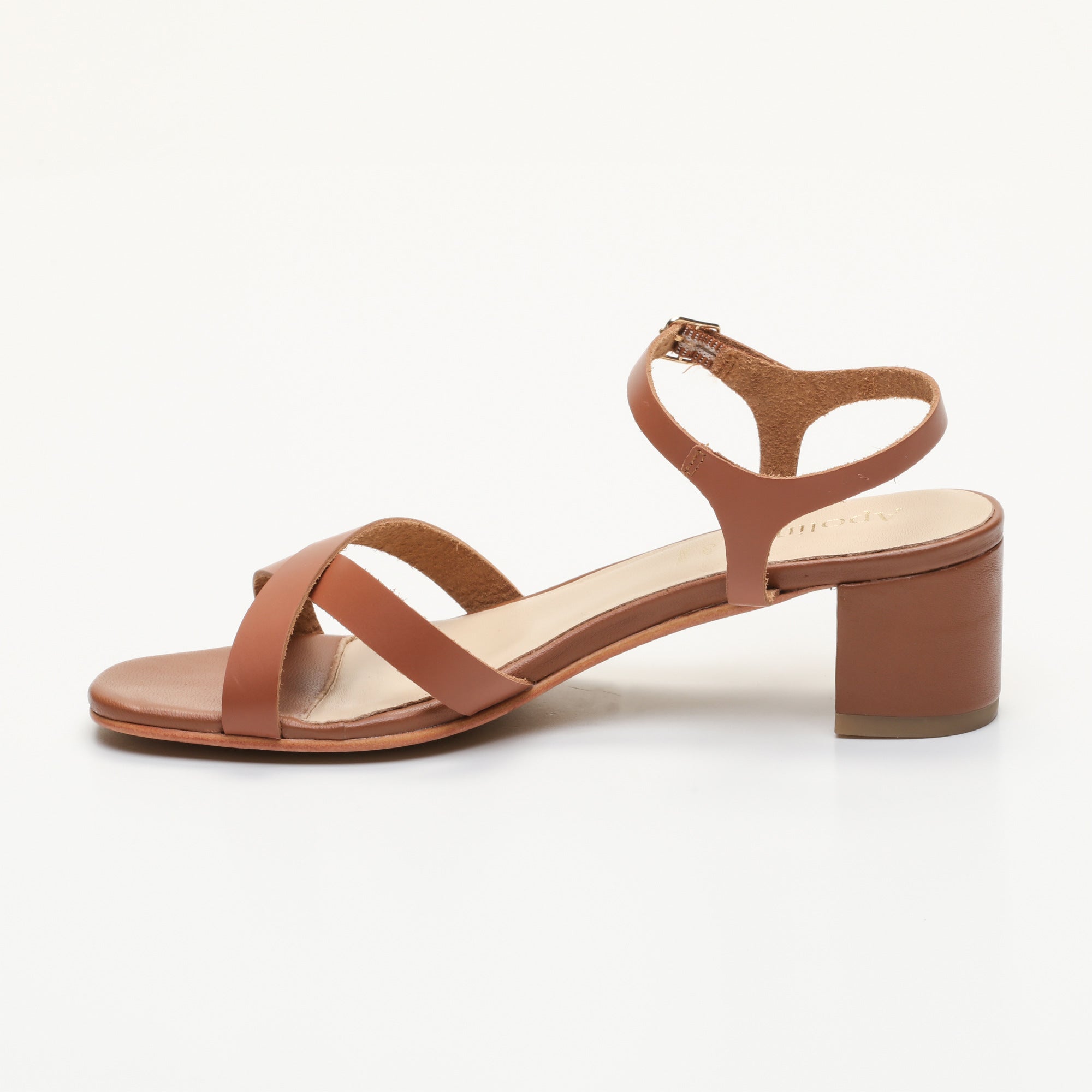 Apolina - Sandalias de tacón Elvyne - Marrón