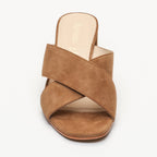 Apolina - Mules de tacón Laura - Marrón
