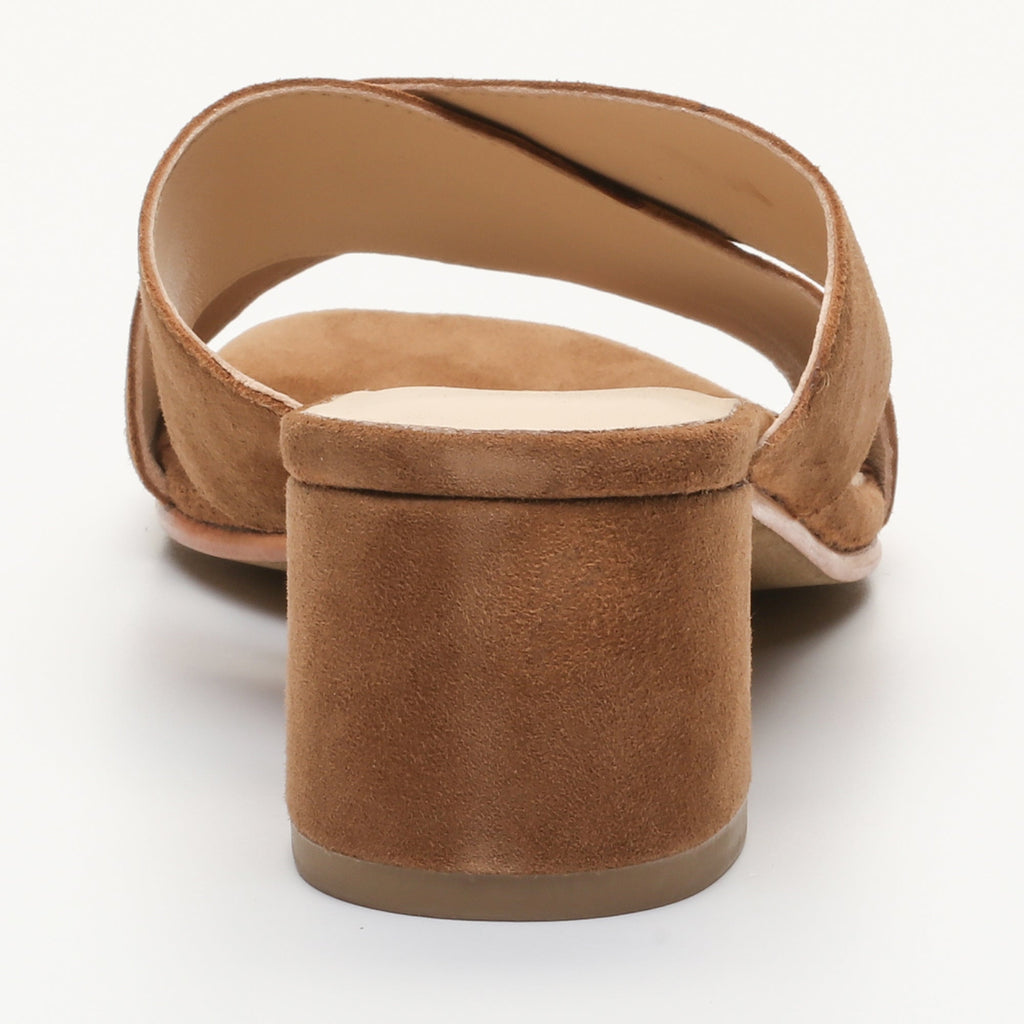 Apolina - Mules de tacón Laura - Marrón