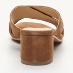Apolina - Mules de tacón Laura - Marrón