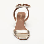 Apolina - Sandalias Tacón Ely - Dorado