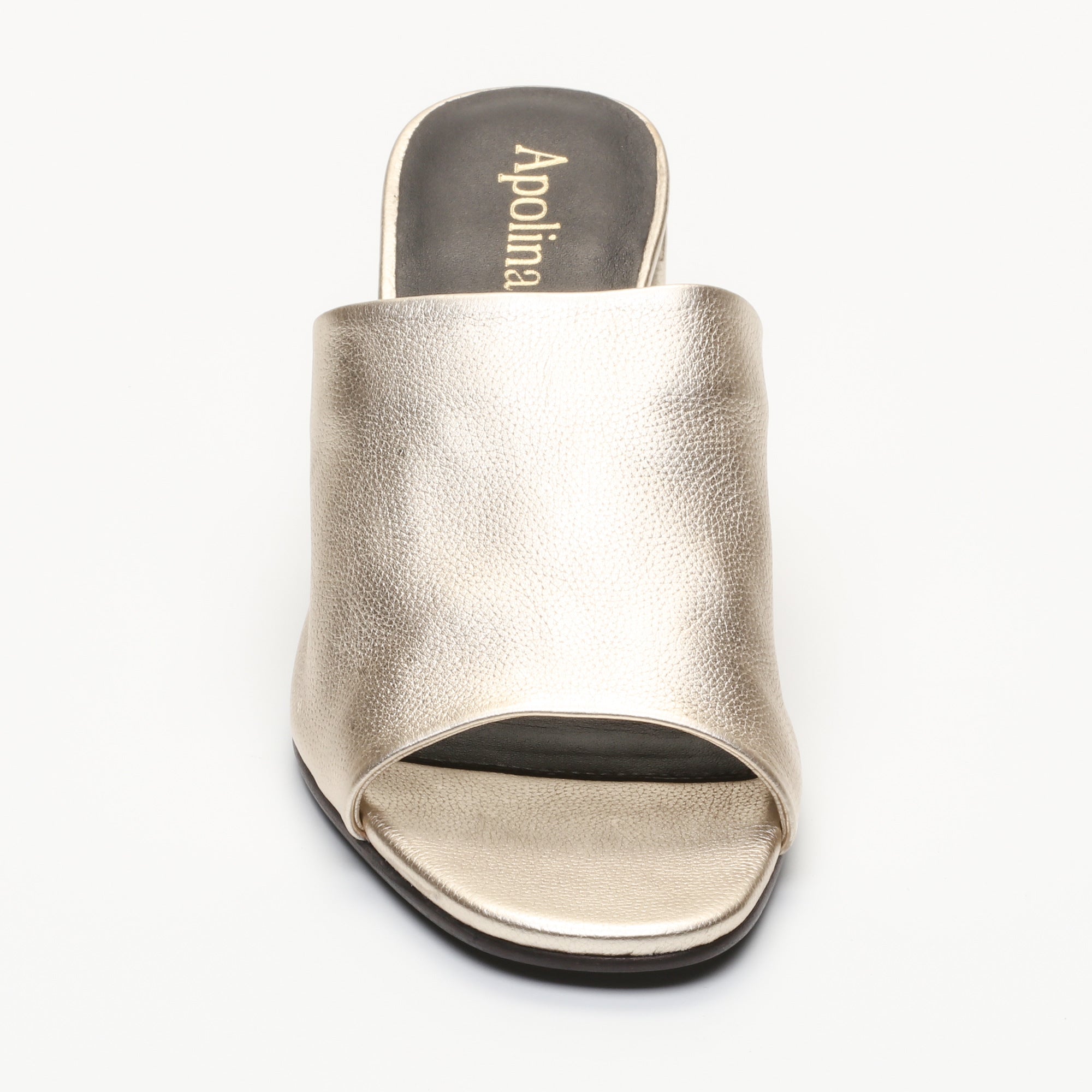 Apolina - Mules de tacón Lina - Dorado