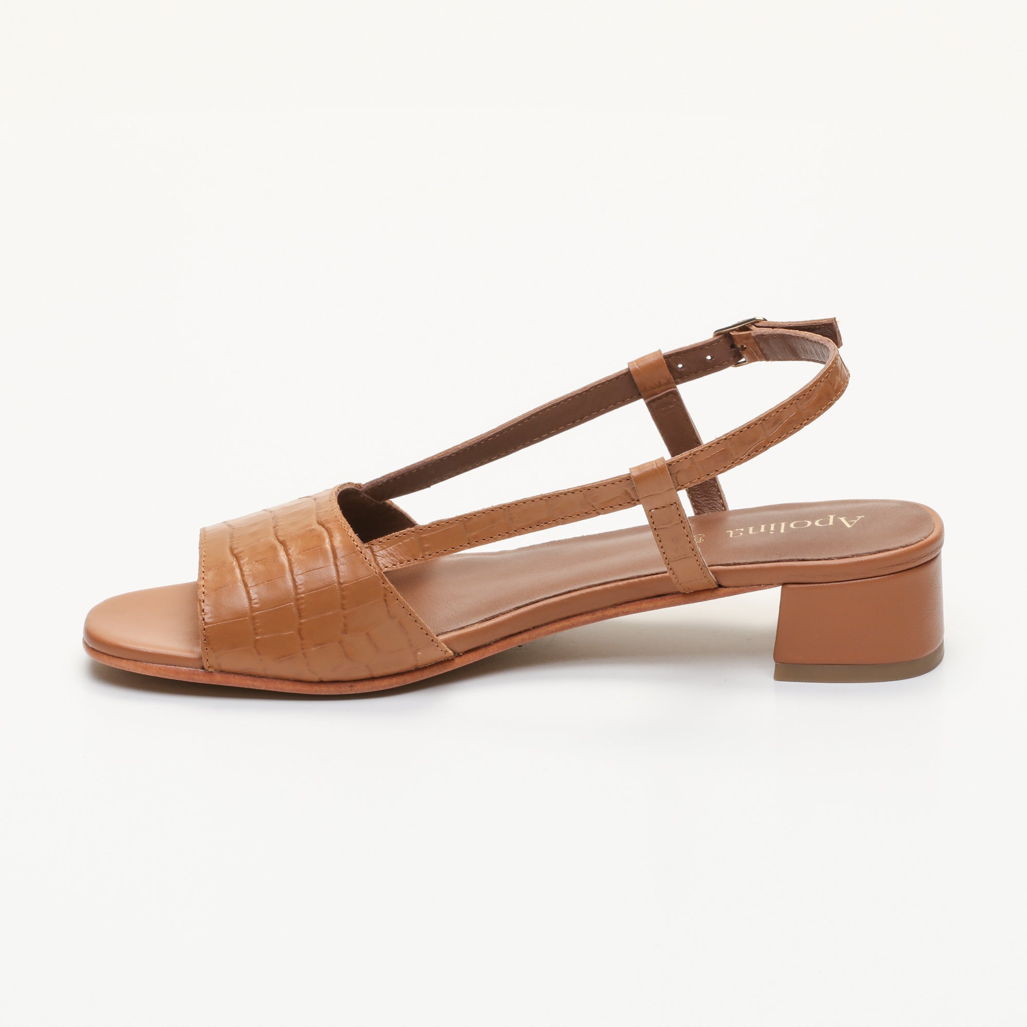 Apolina - Sandalias de tacón Limia - Marrón