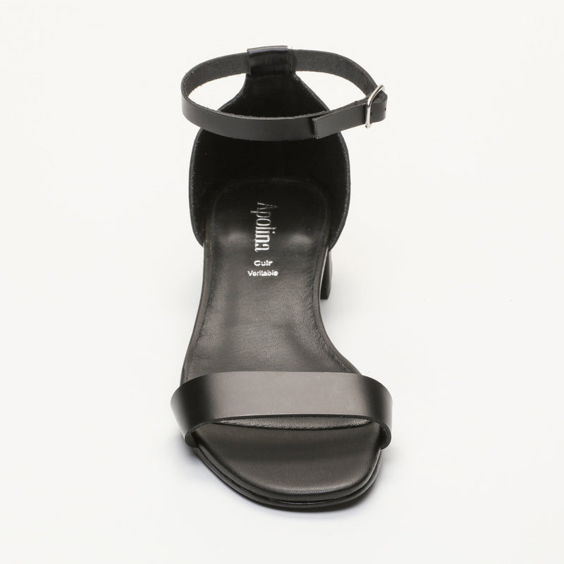 Apolina - Sandalias Tacón Anabel - Negro