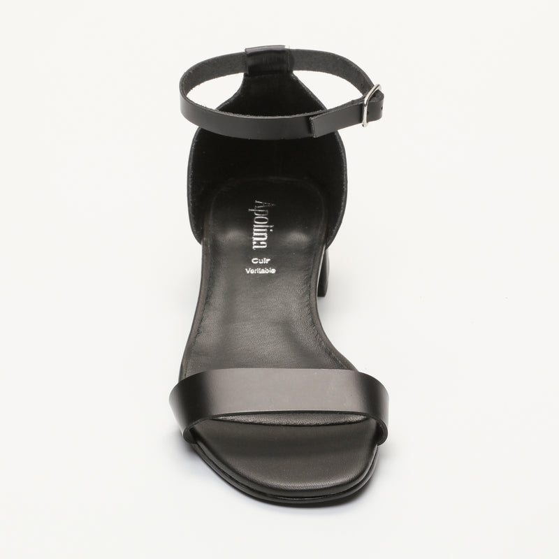 Apolina - Sandalias Tacón Anabel - Negro