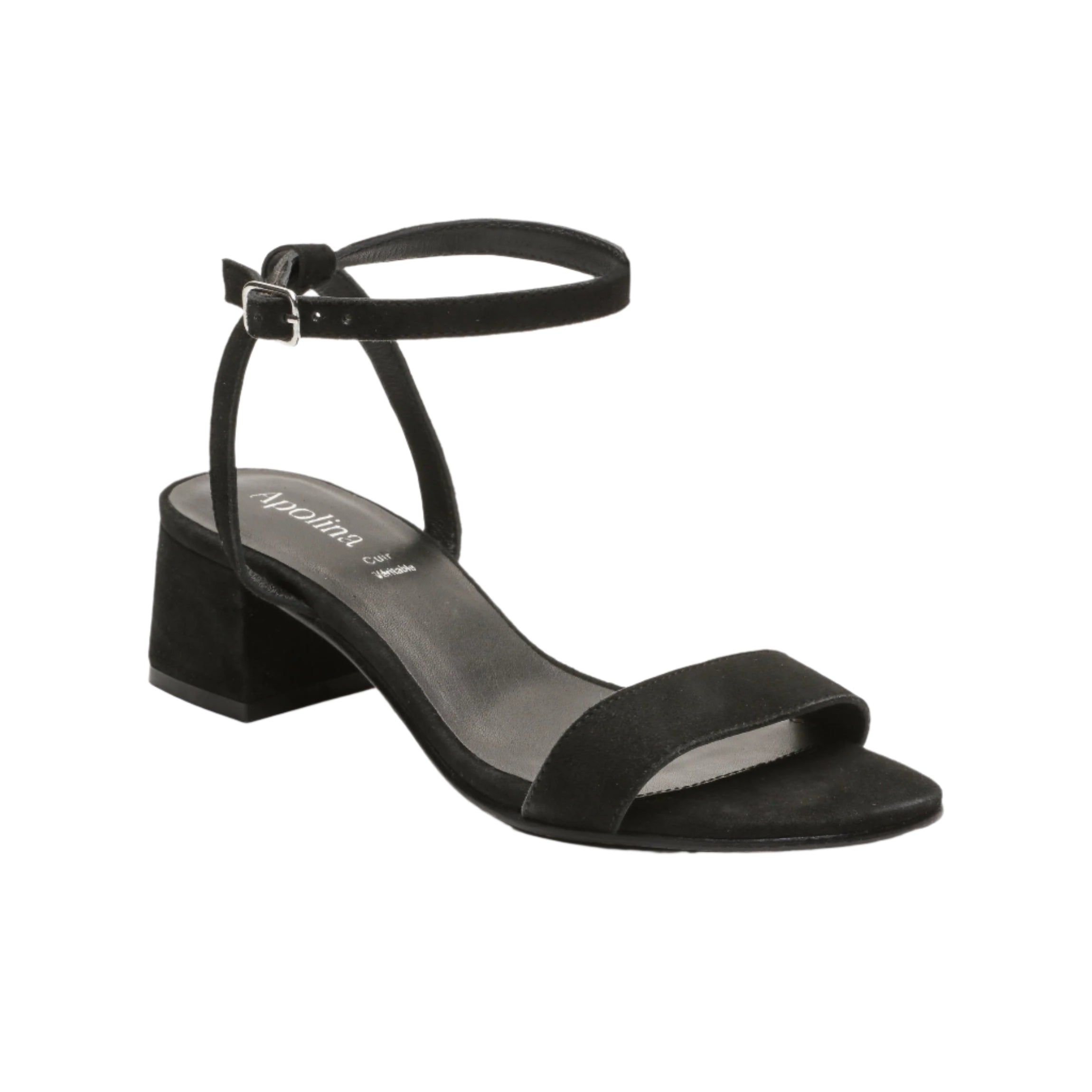 Apolina - Molly Heeled Sandals - Black