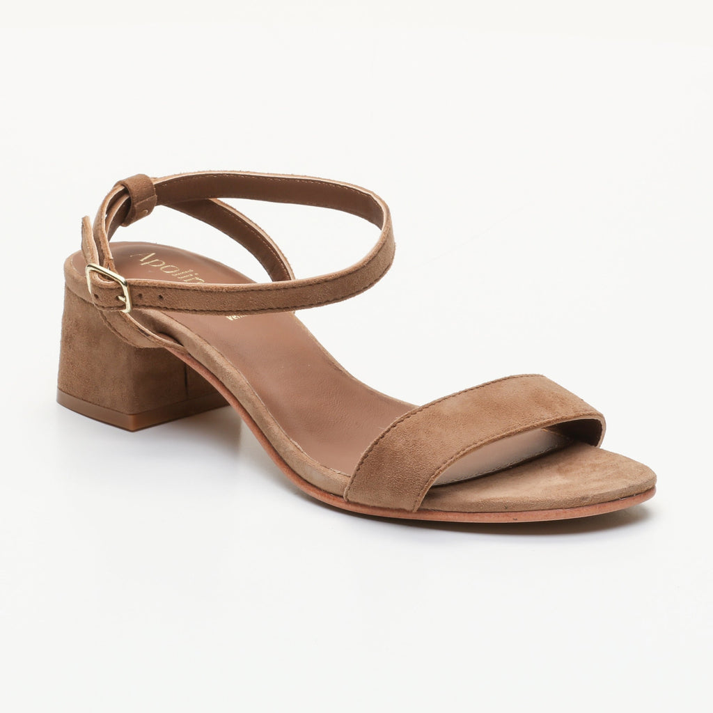 Apolina - Molly Heeled Sandals - Brown