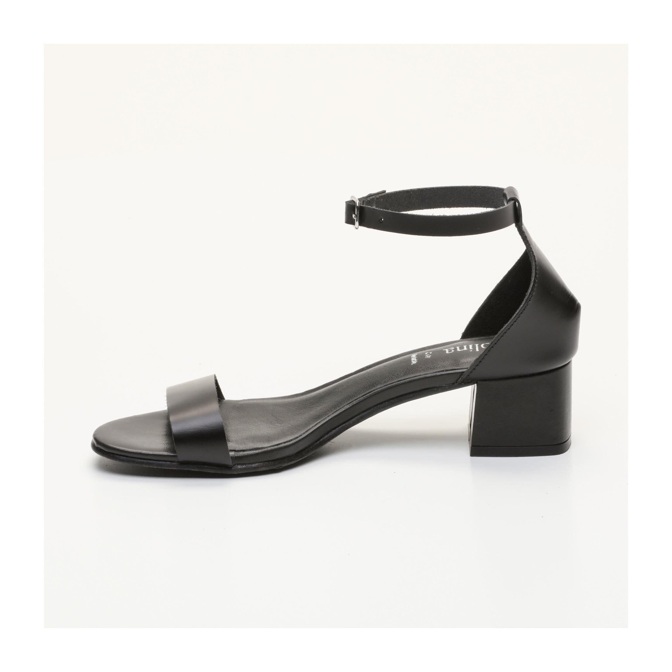 Sandalias De Tacón Dany - Negro