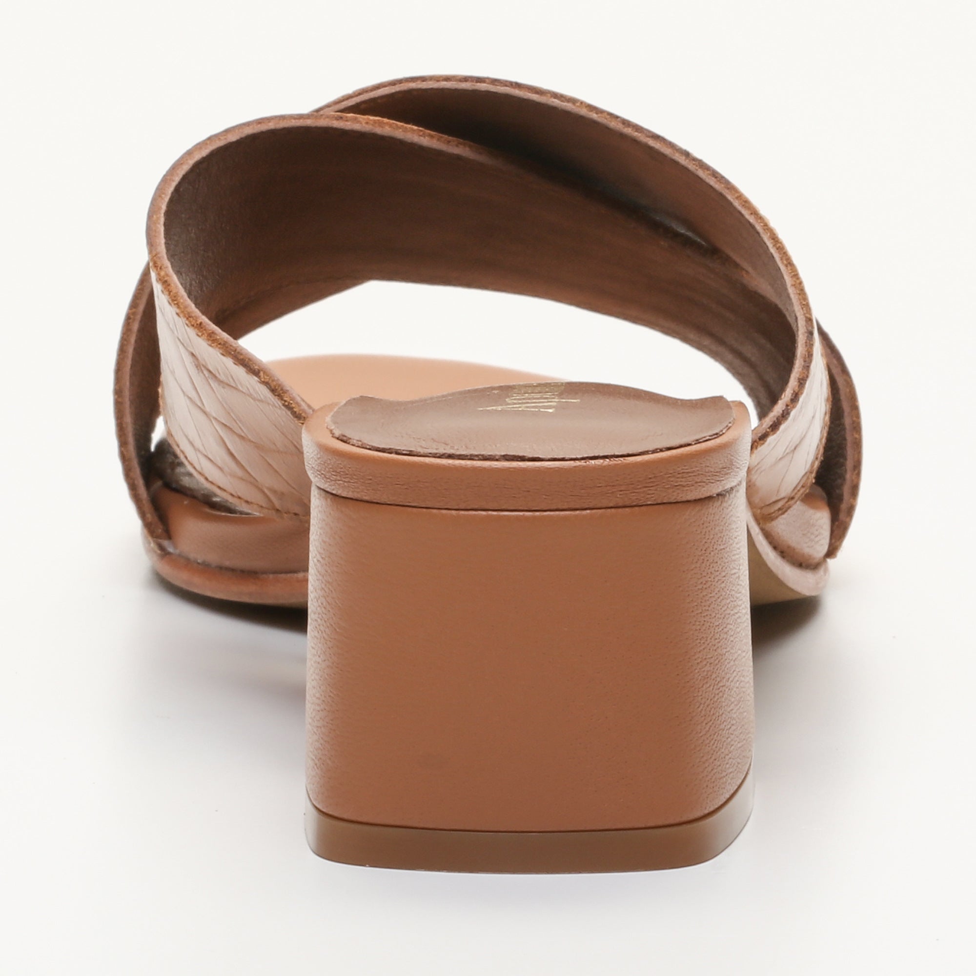 Apolina - Baudi Heeled Mules - Brown