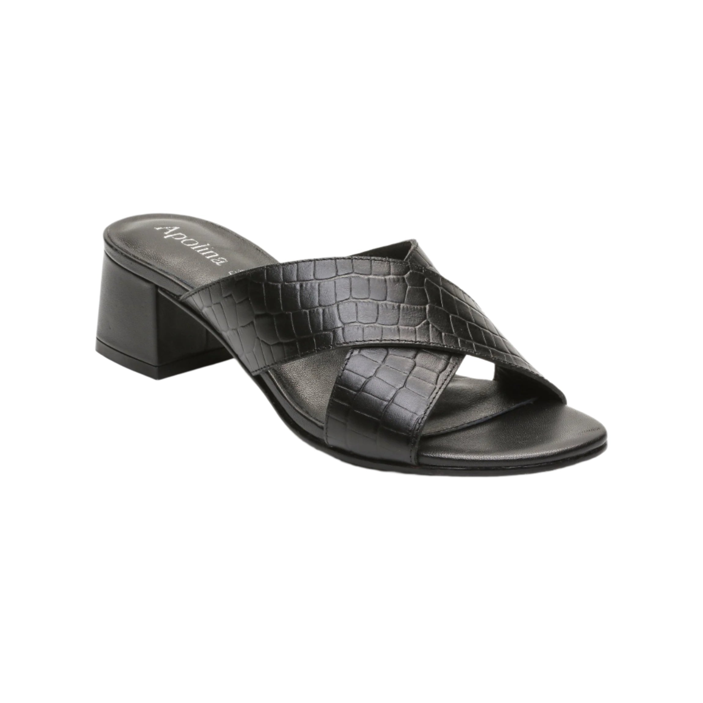 Apolina - Baudi Heeled Mules - Patterned