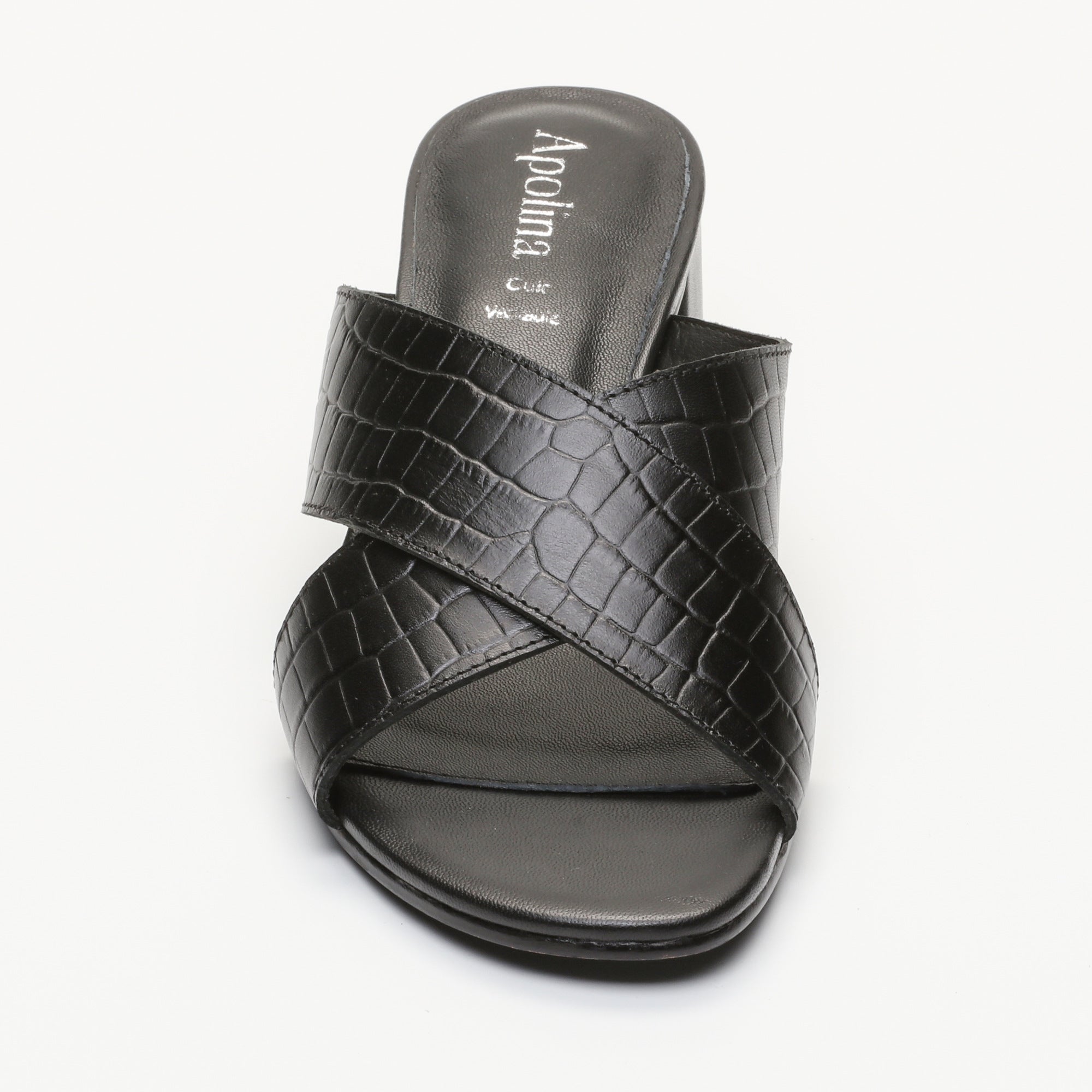 Apolina - Baudi Heeled Mules - Patterned