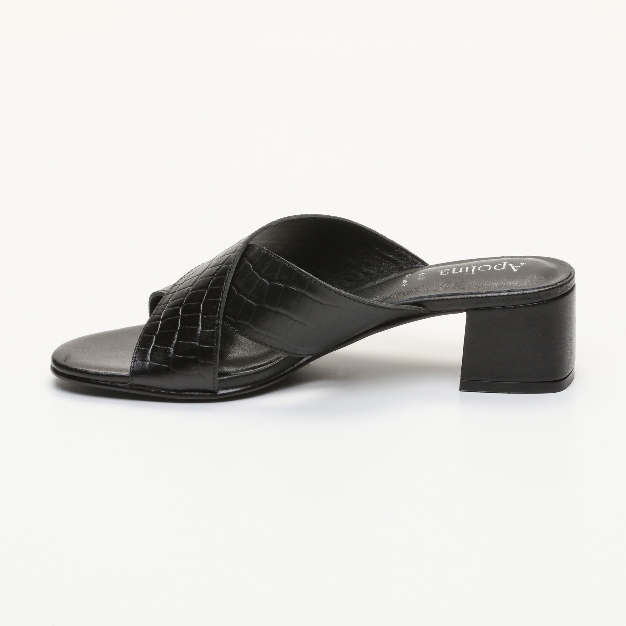 Apolina - Baudi Heeled Mules - Patterned