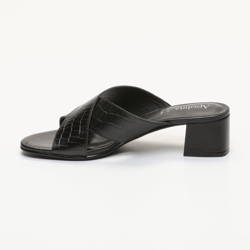 Apolina - Mules Tacón Baudi - Patrones