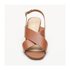 Sandalias de Tacón Mysery - Marrón