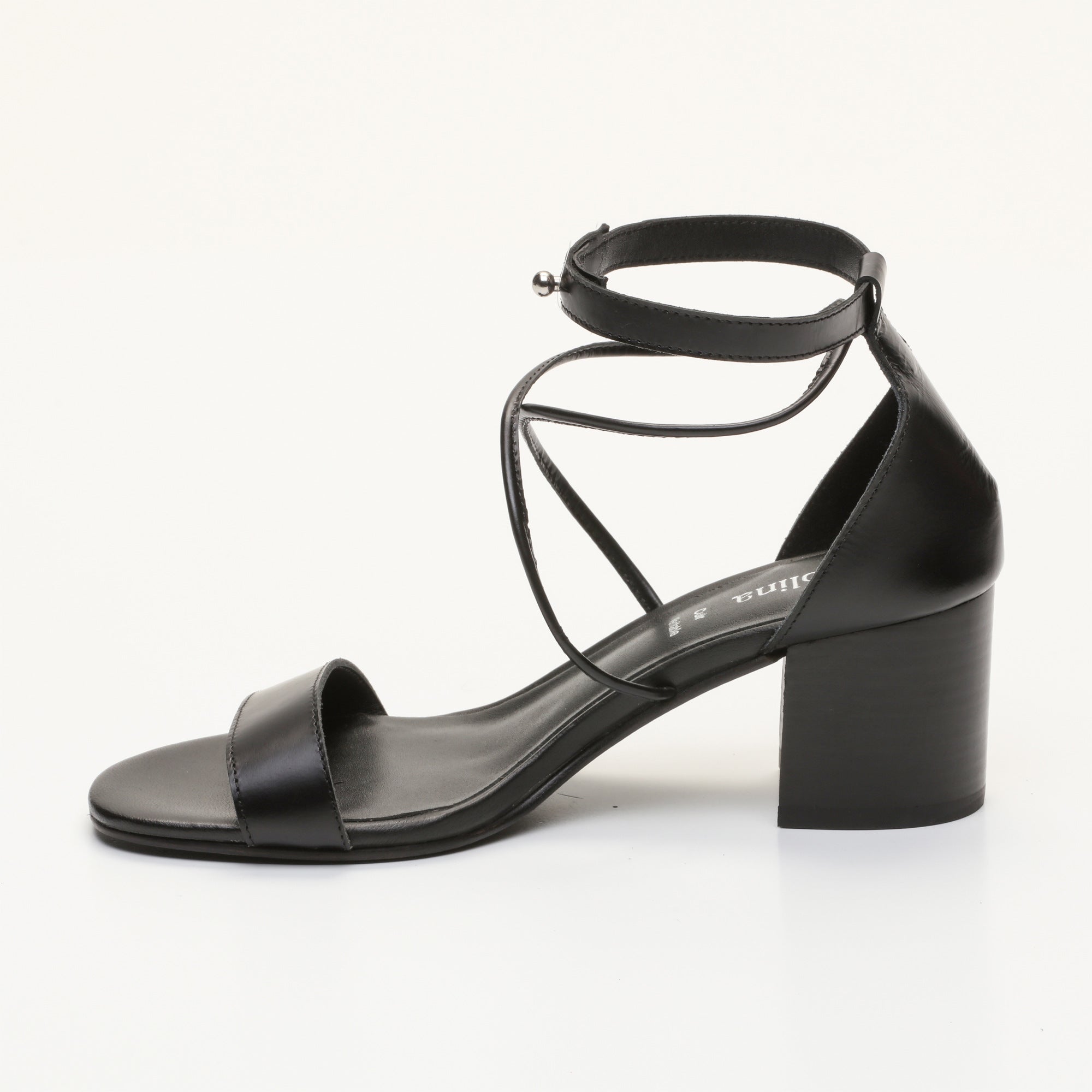Apolina - Sandalias de Tacón Poppa - Negro