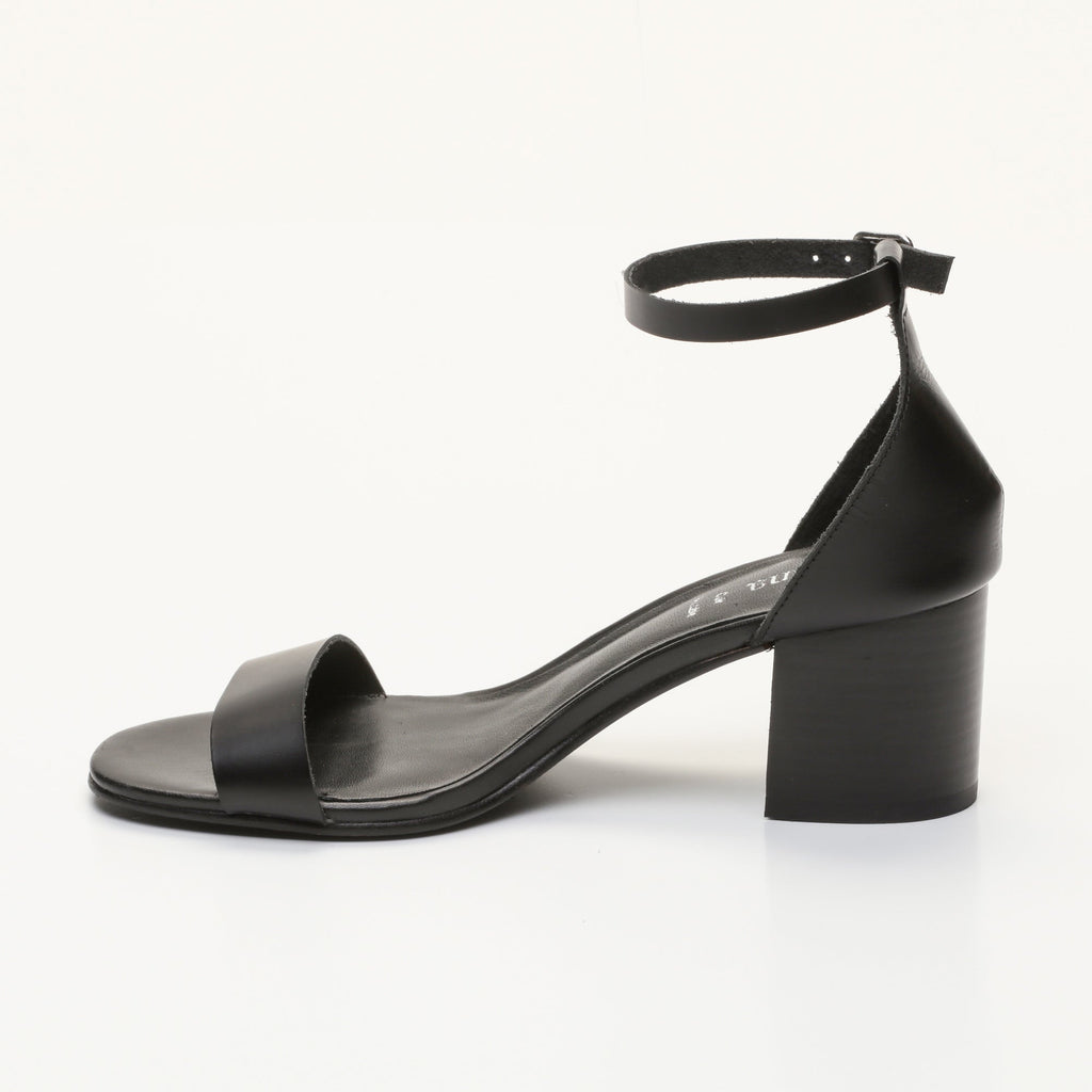 Apolina - Lyria Heeled Sandals - Black
