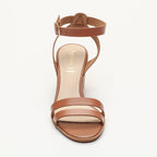 Apolina - Sandales A Talon Simia - Marron