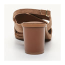 Sandalias de tacón Tomy - Marrón