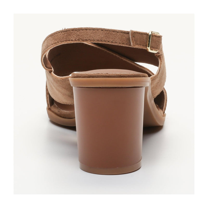 Sandalias de tacón Tomy - Marrón