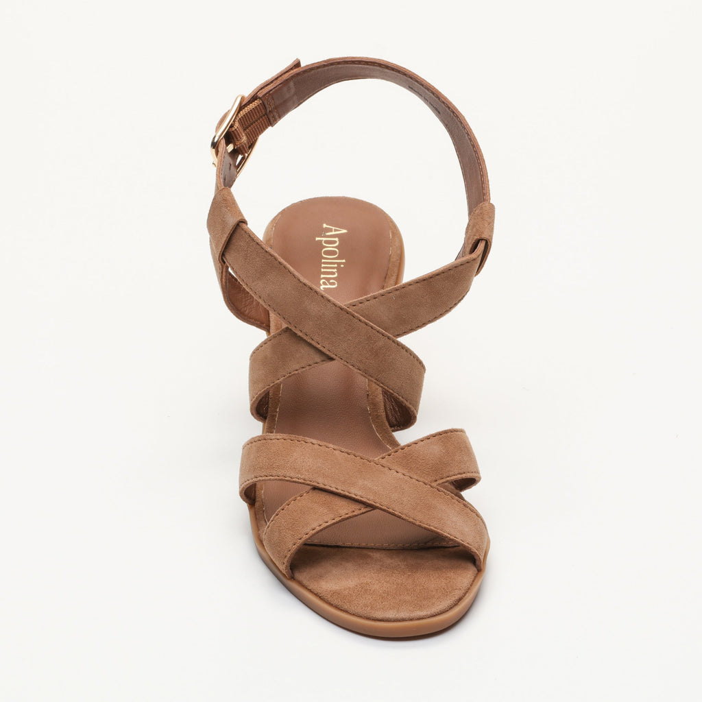 Apolina - Pavi Heeled Sandals - Brown