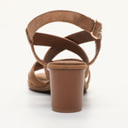 Apolina - Pavi Heeled Sandals - Brown