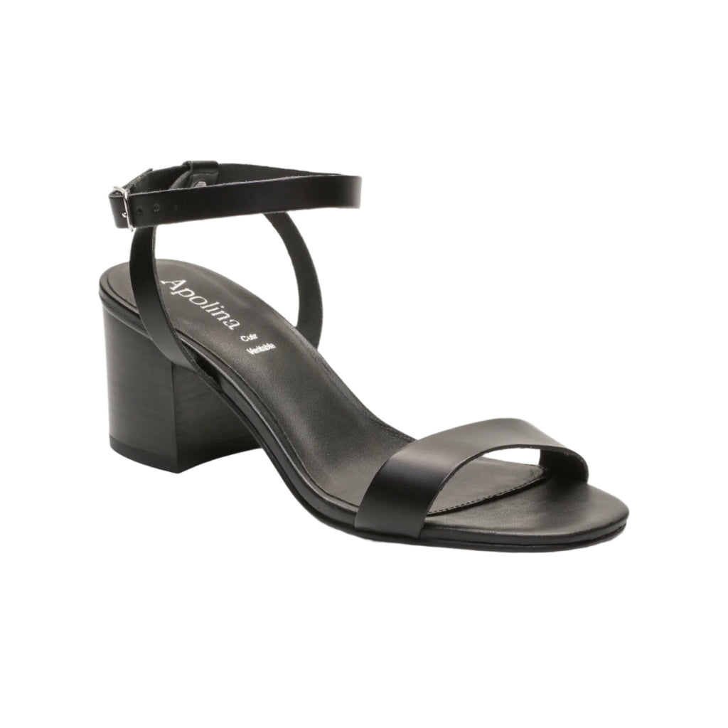 Apolina - Heeled Sandals Gaia - Black