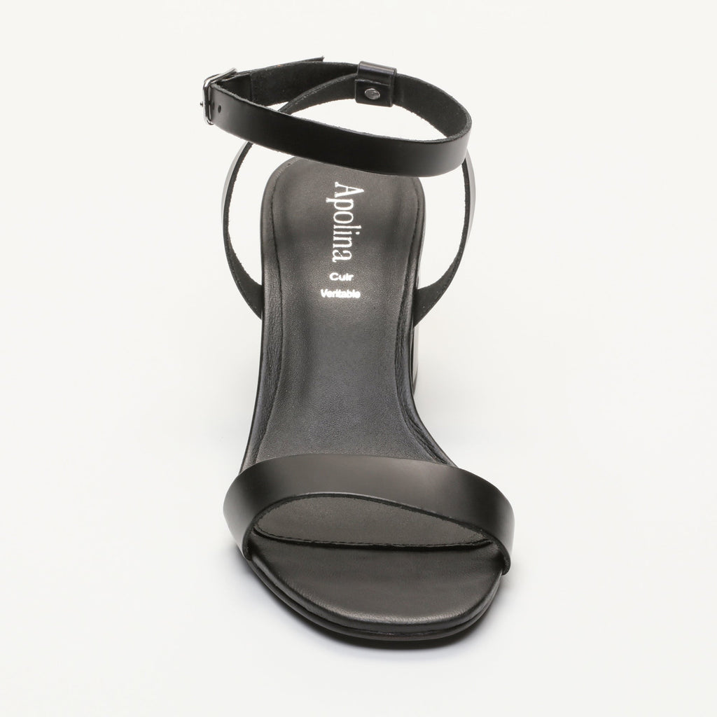 Apolina - Heeled Sandals Gaia - Black