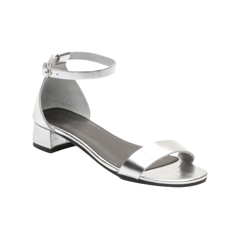 Apolina - Sandalias Tacón Anabel - Plata