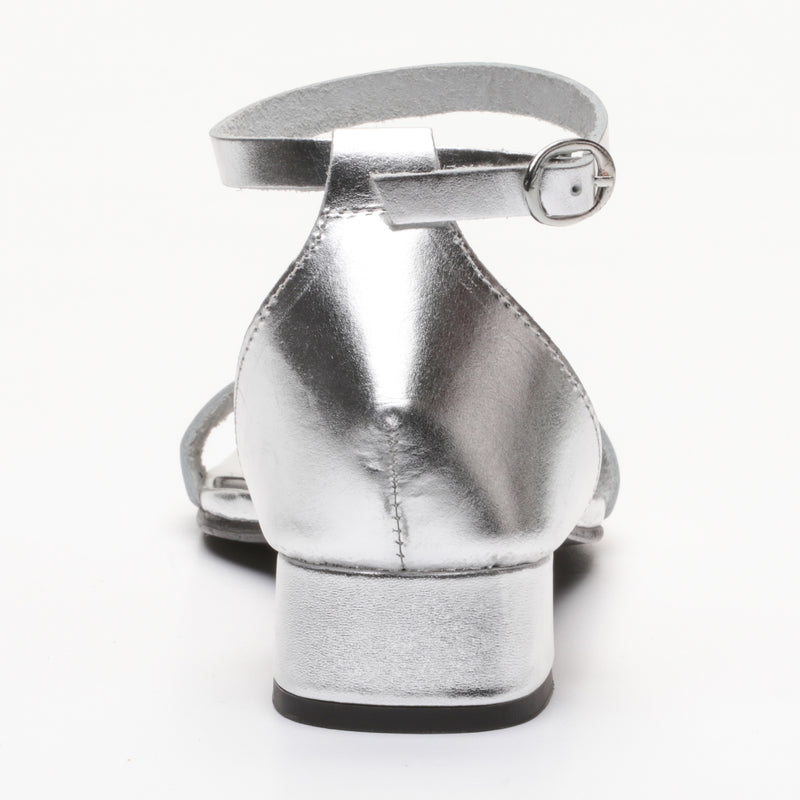 Apolina - Sandalias Tacón Anabel - Plata