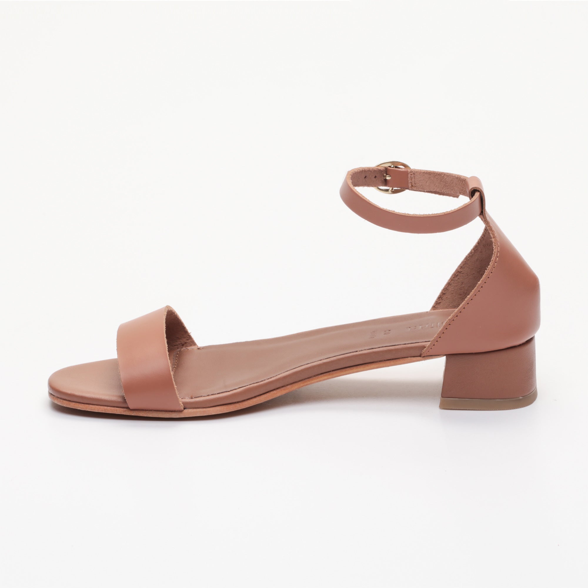 Apolina - Sandales A Talon Anabel - Marron