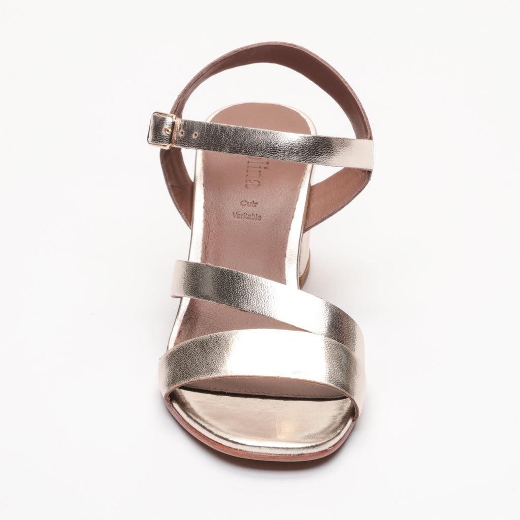 Apolina - Sandalias de tacón Bonny - Dorado