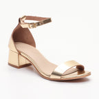 Apolina - Dany Heeled Sandals - Gold