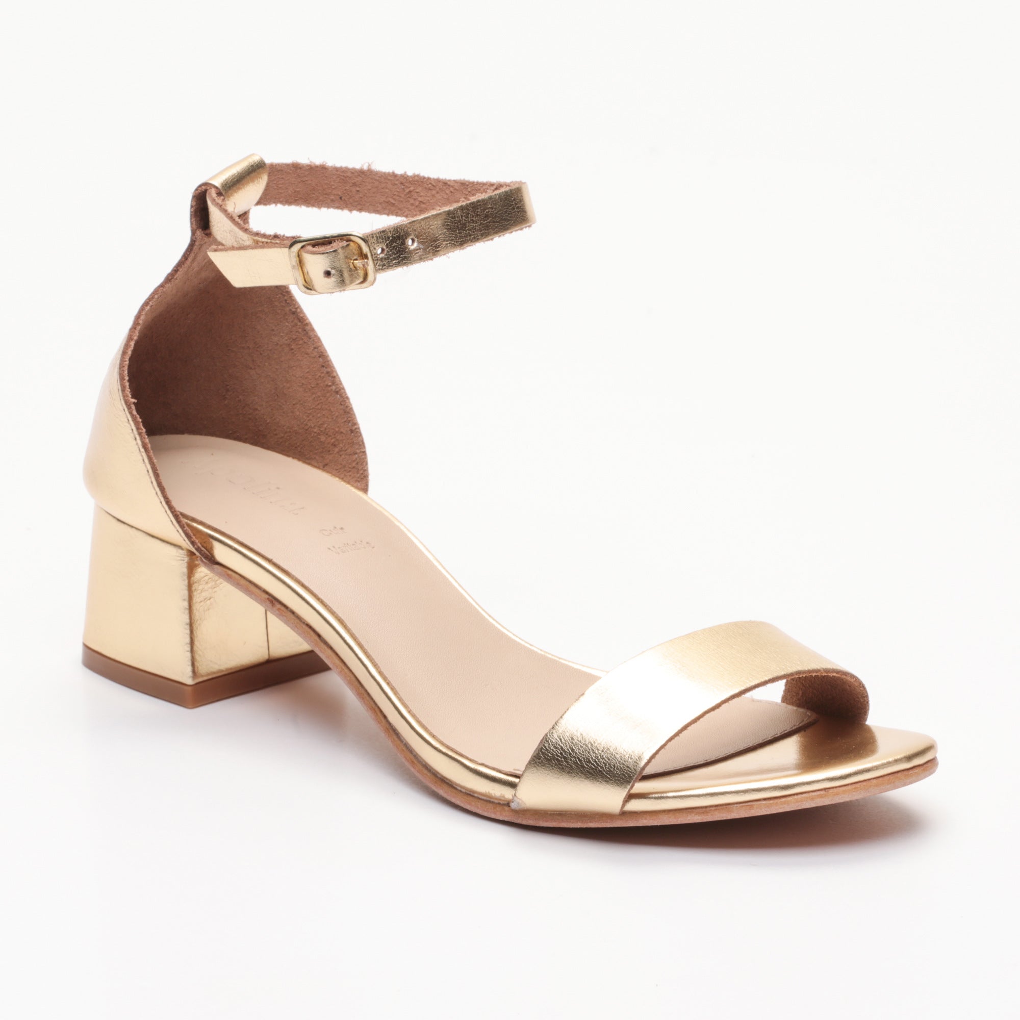 Apolina - Dany Heeled Sandals - Gold