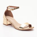 Apolina - Sandalias Tacón Dany - Dorado