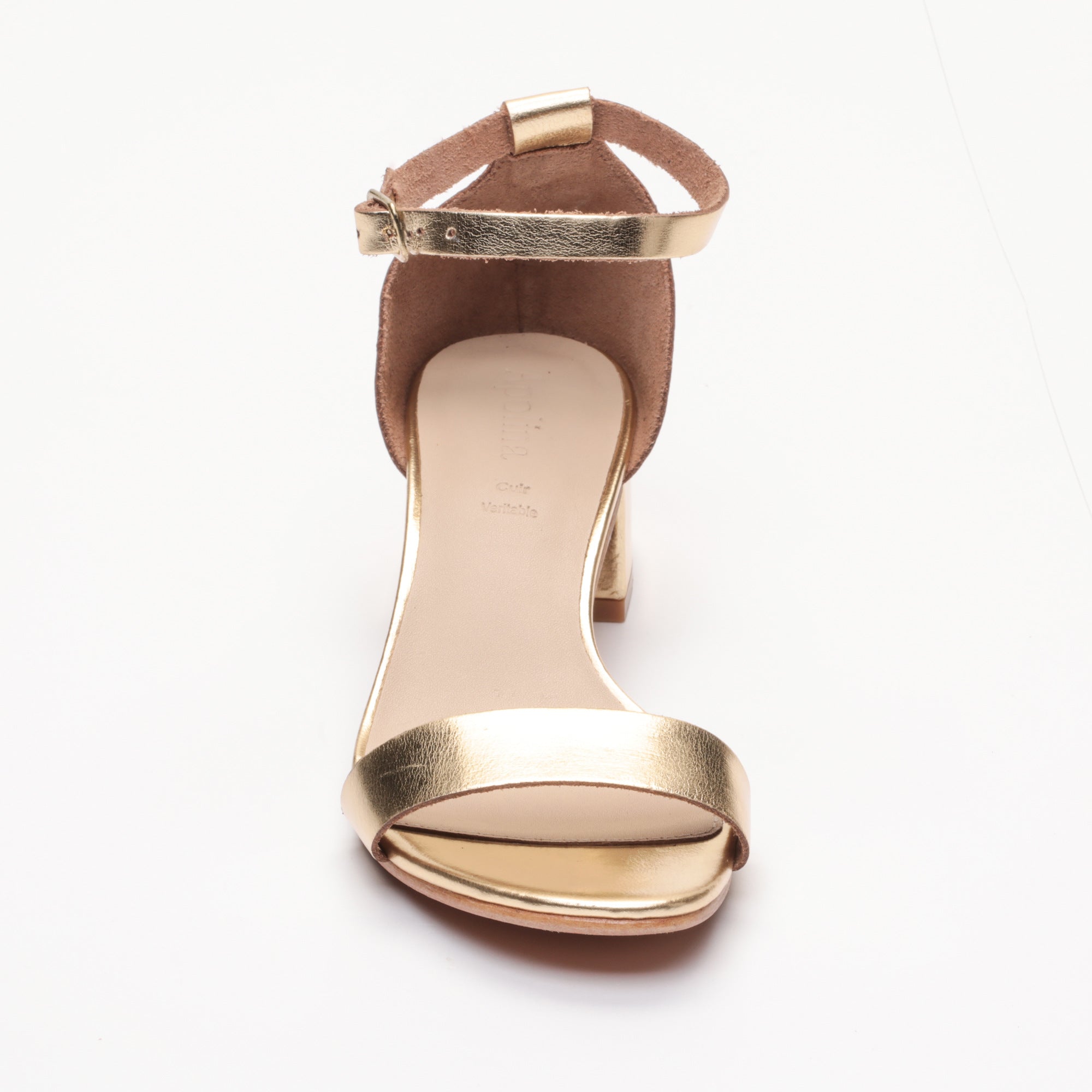 Apolina - Dany Heeled Sandals - Gold