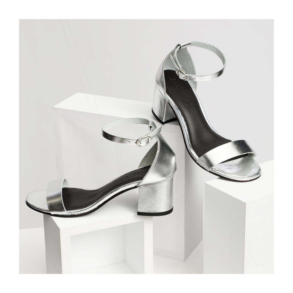 Apolina - Sandalias de tacón Lyria - Plata