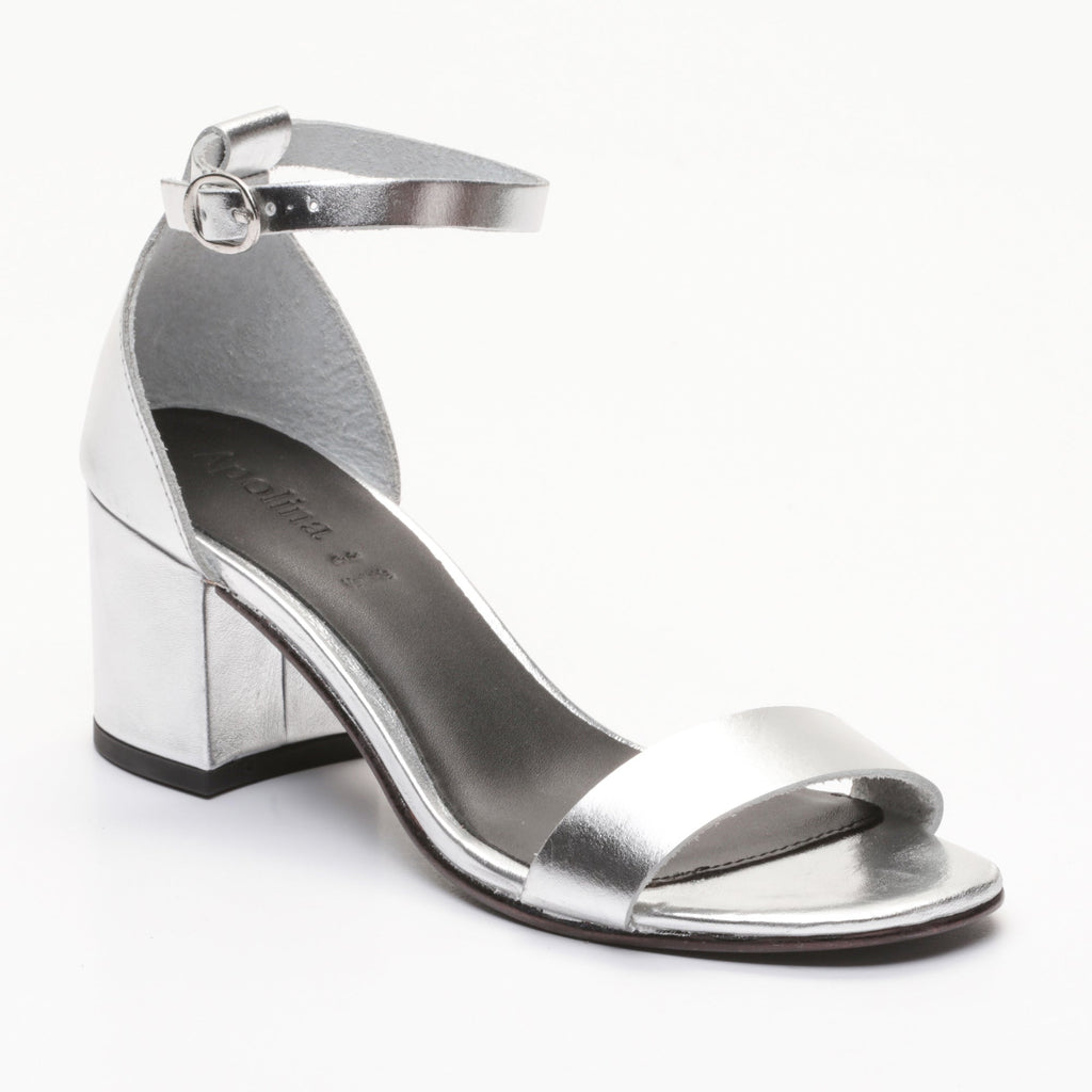 Apolina - Sandalias de tacón Lyria - Plata
